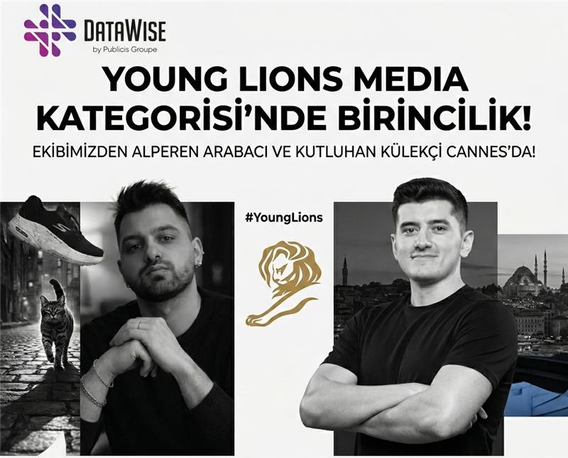DataWise Ekibinden Cannes Başarısı: Young Lions Media 2026 Birinciliği